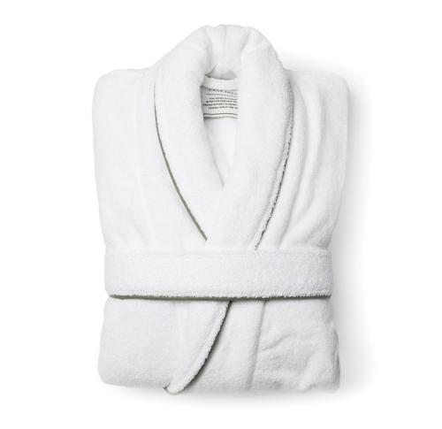 Promotional Luxury Cotton Bathrobe L/XL VINGA Harper White