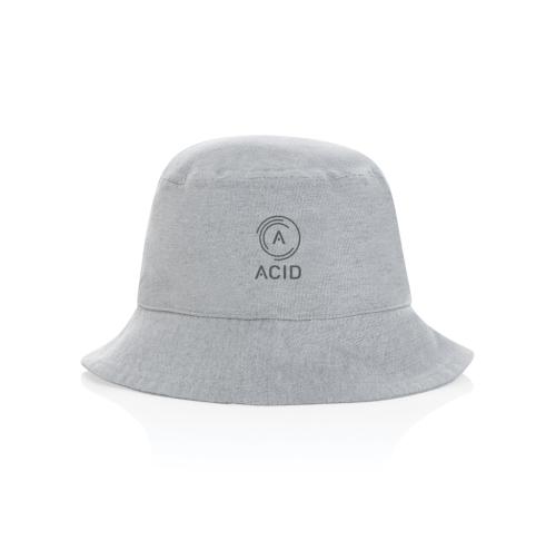 Printed 285 Gsm Recycled Canvas Festival Bucket Hats Undyed Impact Aware™ - Grey