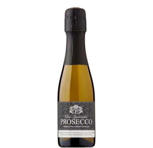 Branded Mini Prosecco Bottles Printed Logo 20cl