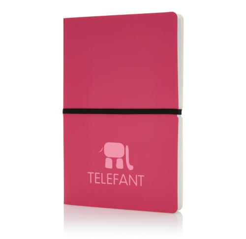 Promotional Deluxe Softcover A5 Notebook - Pink