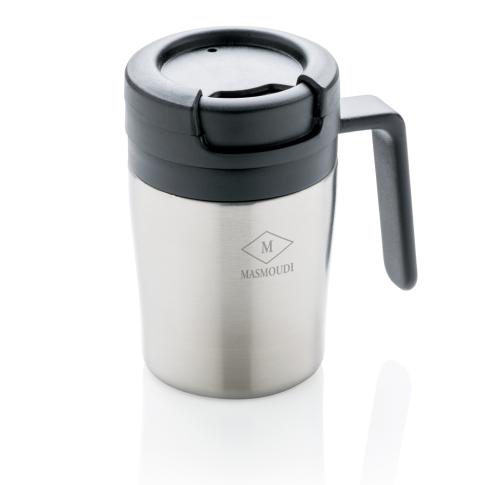 Promotional Takeaway Coffee To Go Mug 160ml Silver