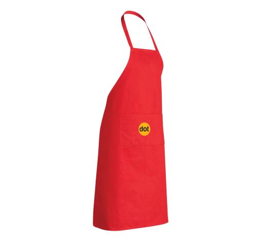 Impact AWARE™ Recycled Cotton Apron 180gr - Red
