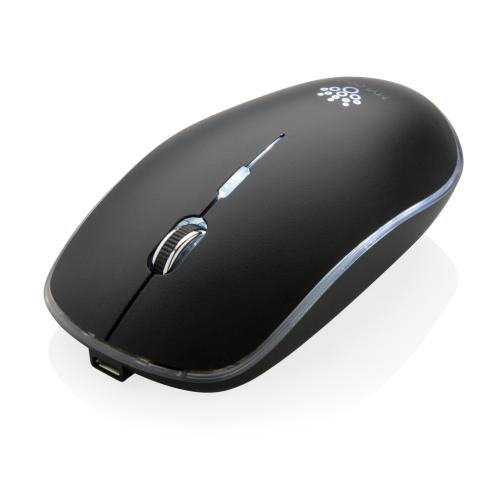 Light Up Logo Wireless Computer Mouse