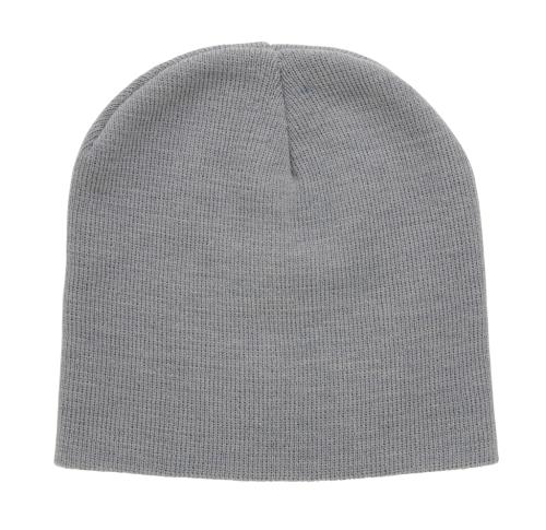 Classic Embroidered Beanie With Polylana® - Grey Impact AWARE™ 