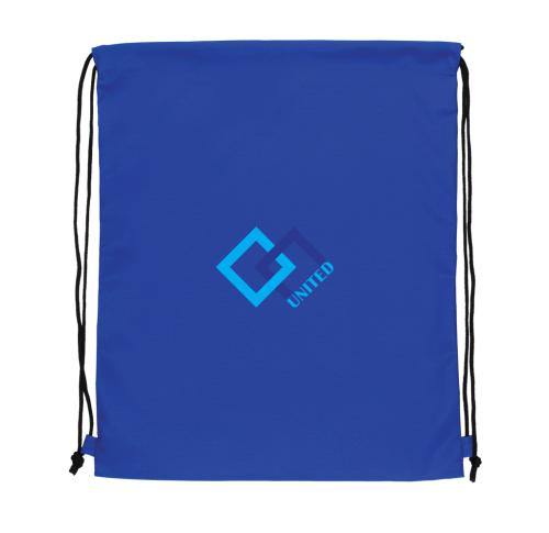 Customised Drawstring Bag Impact AWARE™ RPET 190T  - Blue