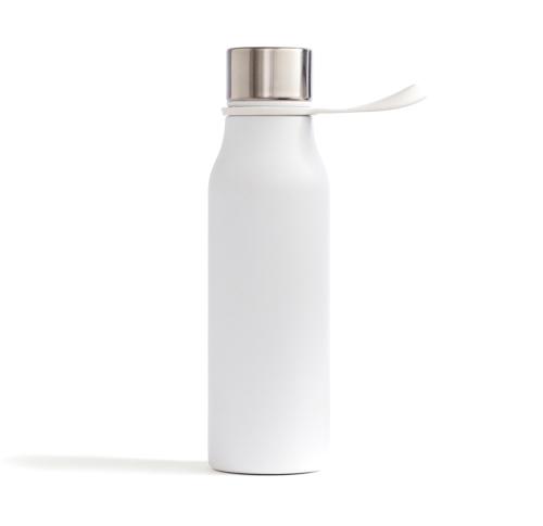 Custom Printed Stainless Steel Thermos Metal Bottle VINGA Lean White