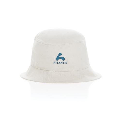 Printed 285 Gsm Recycled Canvas Festival Bucket Hats Undyed Impact Aware™ - Soft White