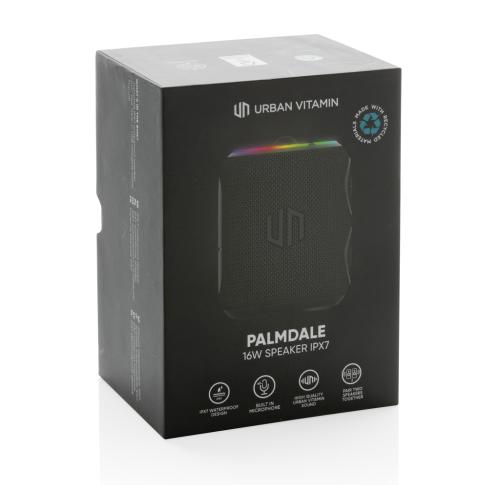 Urban Vitamin Palmdale RCS Rplastic 16W Speaker IPX7 Black