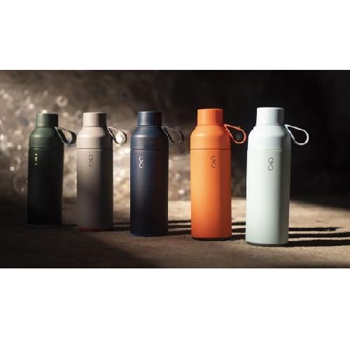 Ocean Metal Water Bottles - Reusable Insulated Bottle - Laser Engraved- Drinking Cup - Dishwasher Safe