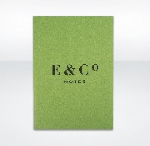 Green & Good A4 Perfect Bound Cairn Card Notebook - Recycled