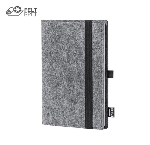 Recycled Felt Cover Notepad 100 Sheets