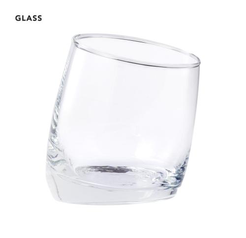 Style Design Slanted 320ml Glass Cup Gift Boxed
