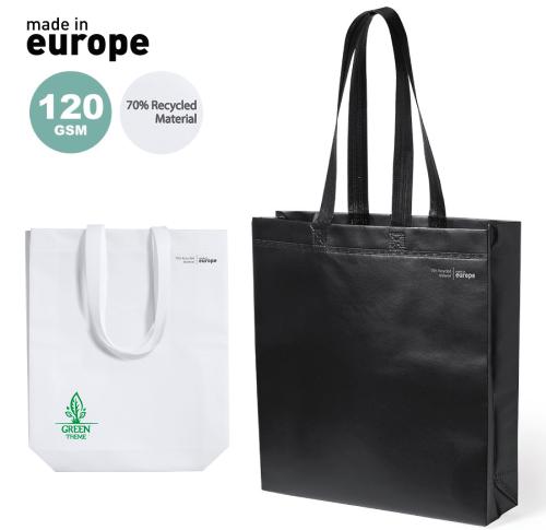 Recycled Laminated Non-Woven Tote Bag With Gussett Bag Liyen