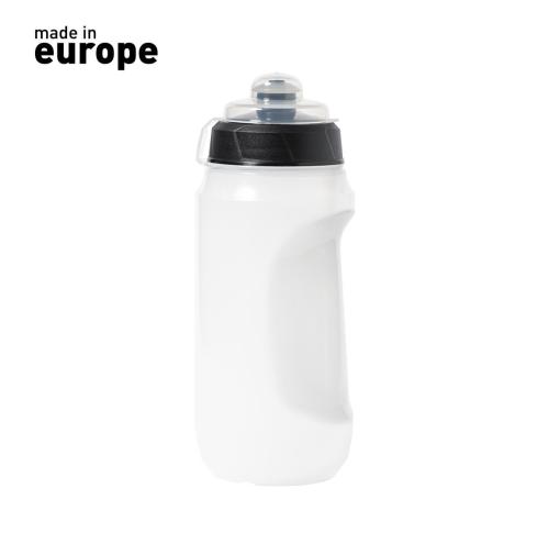 Promotional Sports Water Bottles 500ml Transluscent White PE Flip Lid 