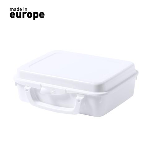 Lunch Box White PP 1 Litre Capacity