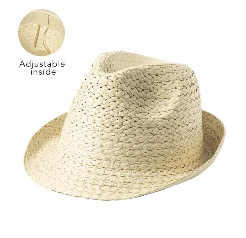 Promotional Trilby Style Hat Gretel Natural Finish