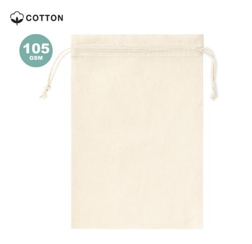 Custom 100% Cotton Small Drawstring Bag 30 X 45 Cms Miley