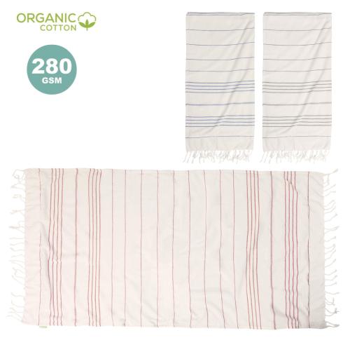 100% Organic Cotton Hammam Style GOTS Certified 180 x 80 cms