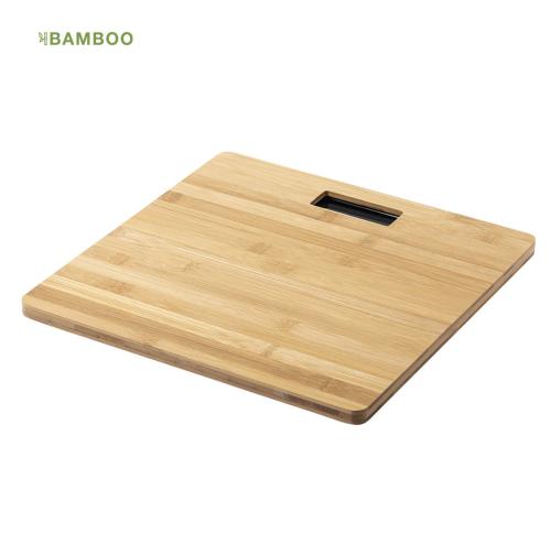 Bamboo Kitchen Weighing Scales Berry