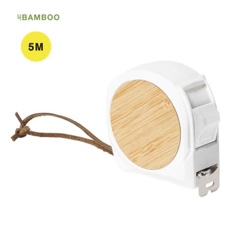 Branded Bamboo & ABS Tape Measure Hermy 5M