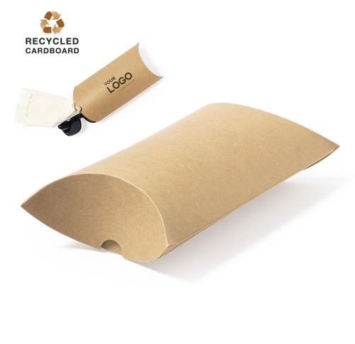 Recycled Cardboard Kraft Large Pillow Style Presentation Box