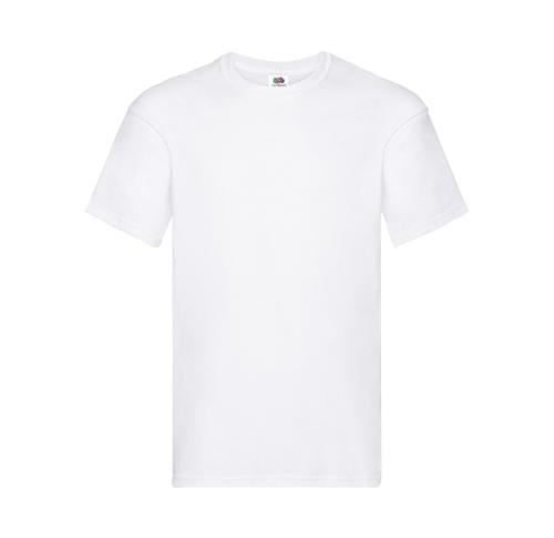 Fruit of the Loom Adult White T-Shirt Original 100% Cotton