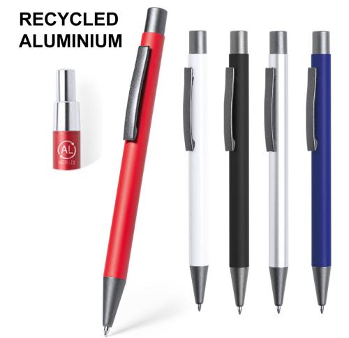 Push Button Eco Friendly Recycled Aluminium Pen