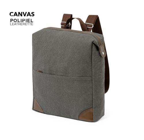 Luxury Custom Canvas Backpacks For Tablets And Laptops Padded Back