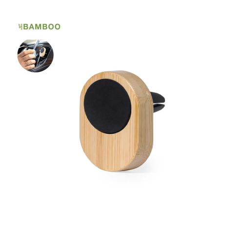 Branded Car Grill Phone Holders Bamboo Magnetic 