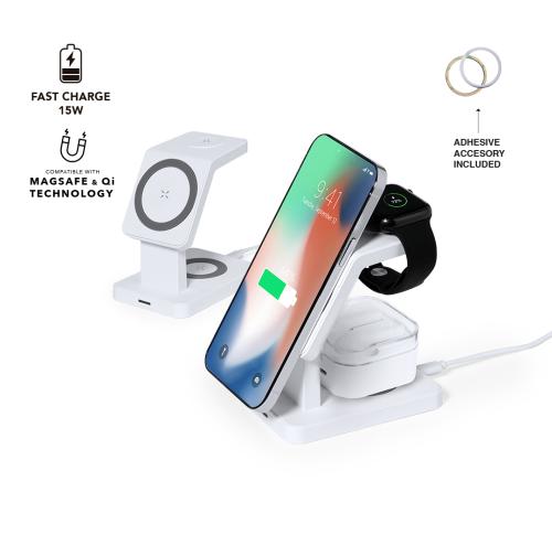 Promotional 15W Wireless Multi Charger Gadget Holder