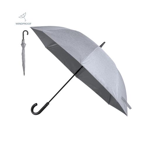 Printed 130cms Automatic Windproof Crook Handle Umbrellas