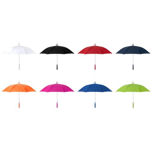 Branded Recycled Polyester Automatic Windproof Umbrellas 105 cms