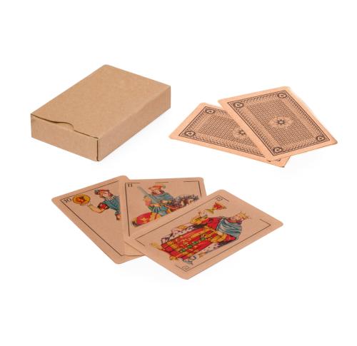 Branded Recycled Cardboard Spanish Playing Cards