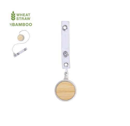 Promotional Extendable Bamboo ID Holder