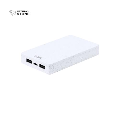 Branded Powerbank Natural Stone Extracts 5000 mAh 2 USB Outputs
