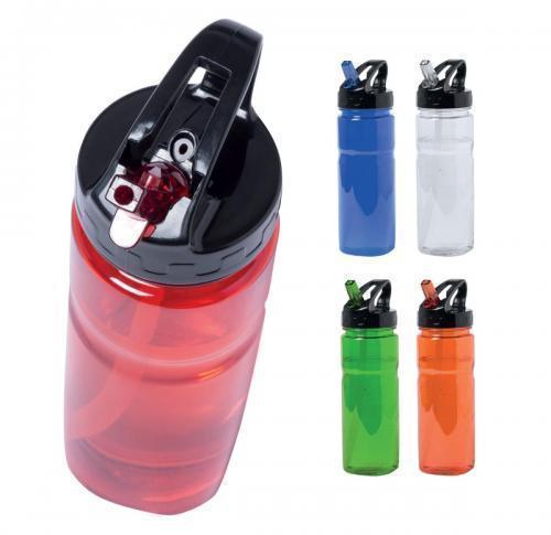 Promotional Flip Straw Water Bottles Tritan BPA Free 650ml
