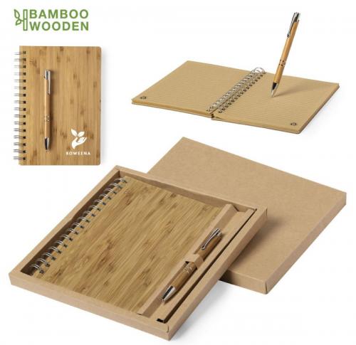 Bamboo Notebook Set Hecan
