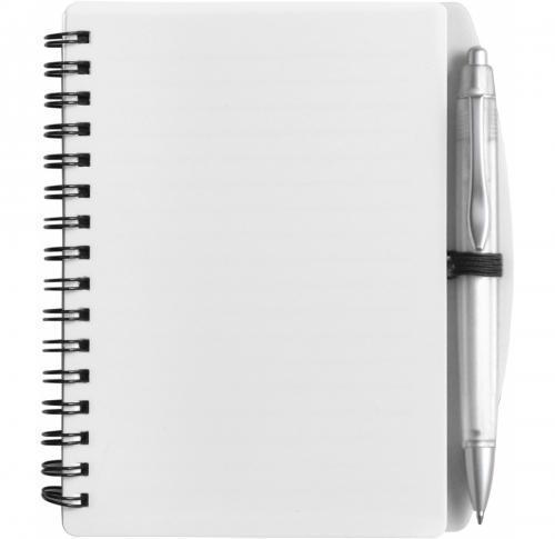 A6 Spiral Notebook 65 Pages Matching Plastic Pen