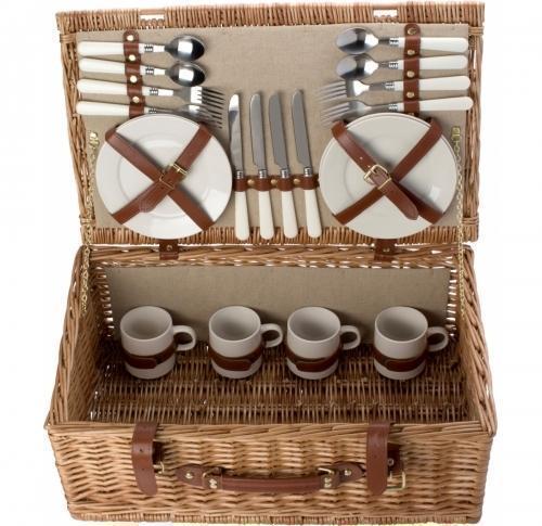 Branded Picnic Basket Sets For 4 People