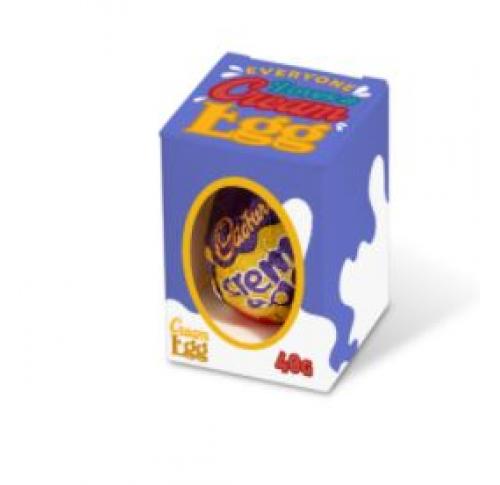 Branded Cadbury Creme Egg In Plastic Free Eco Box