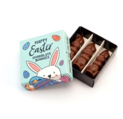 Branded Chocolate Easter Bunnies 