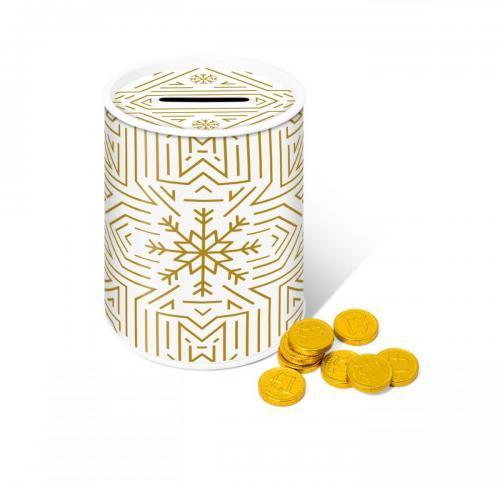 Winter Collection – Money Tin - Chocolate Coins