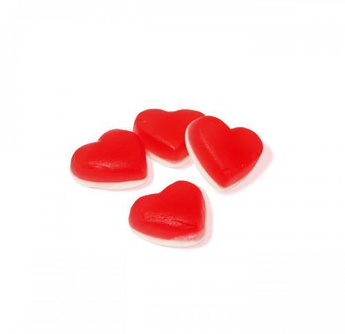 Valentines – Clear Cube - Haribo Heart Throbs