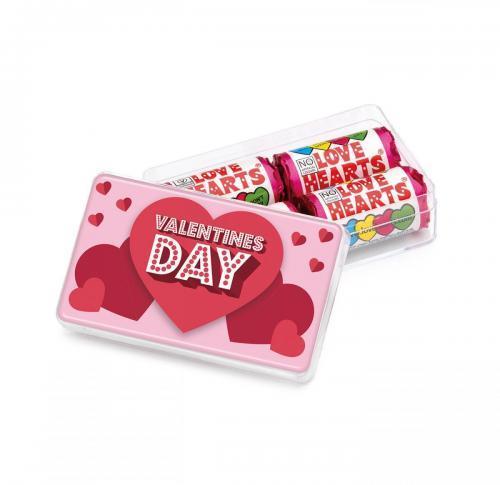 Love Heart Sweets Valentines – Maxi Rectangle Pot - Love Hearts®