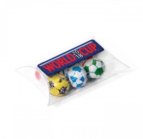 Large Pouch - Chocolate Footballs