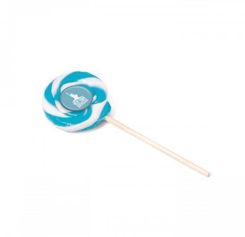 Promotional Swirly Pops Lollies Full Colour Label