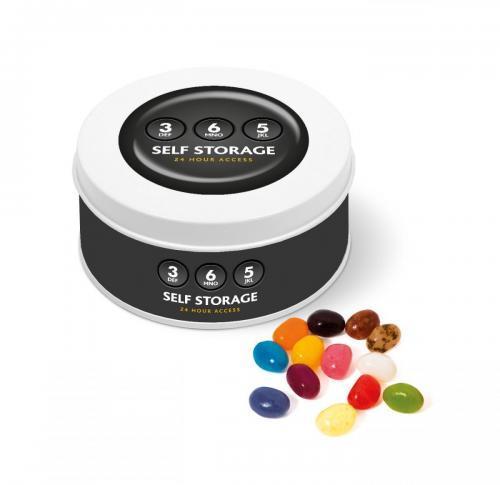 Treat Tin - White - The Jelly Bean Factory®