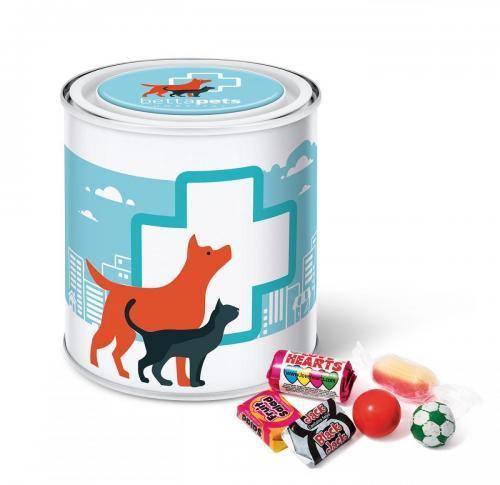 Large Paint Tin - Retro Sweets