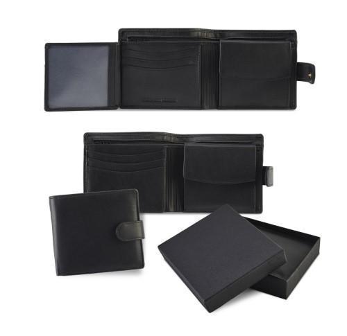 Branded Mens Wallets With A Strap And Coin Compartment