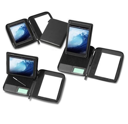 A5 Zipped Adjustable Tablet Holder with a Multi Position Tablet Stand